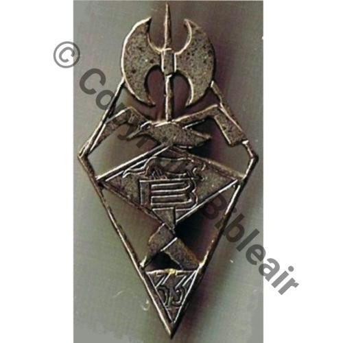 33 1937.39 33eER  METAL DECOUPE Fab Perso COPIE recente Bol fenetre colle araldite Dos lisse irreg Src.S.GARNIER 102Eur03.10 